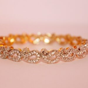 Pulsera de oro rosa — Lunar Nomad